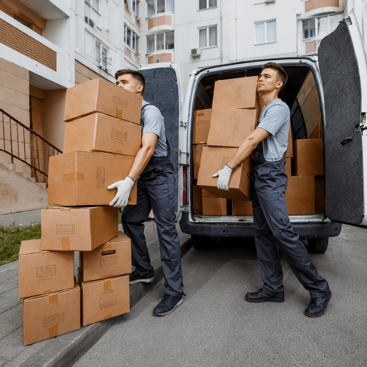 Shree Relocation Packers and Movers loading truck
